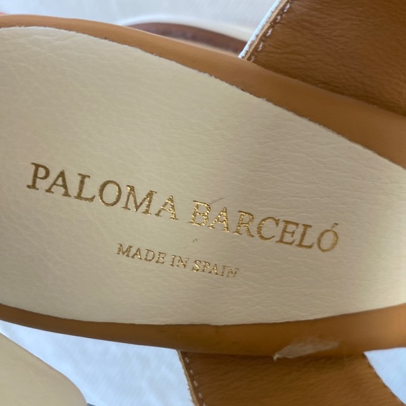 Neiman Marcus BNWT Paloma Barcelo platform Wedge Coachella pool party sandal 🌈 - Picture 10 of 12